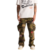 Embellish Patch Baggy Cargo