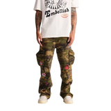 Embellish Patch Baggy Cargo