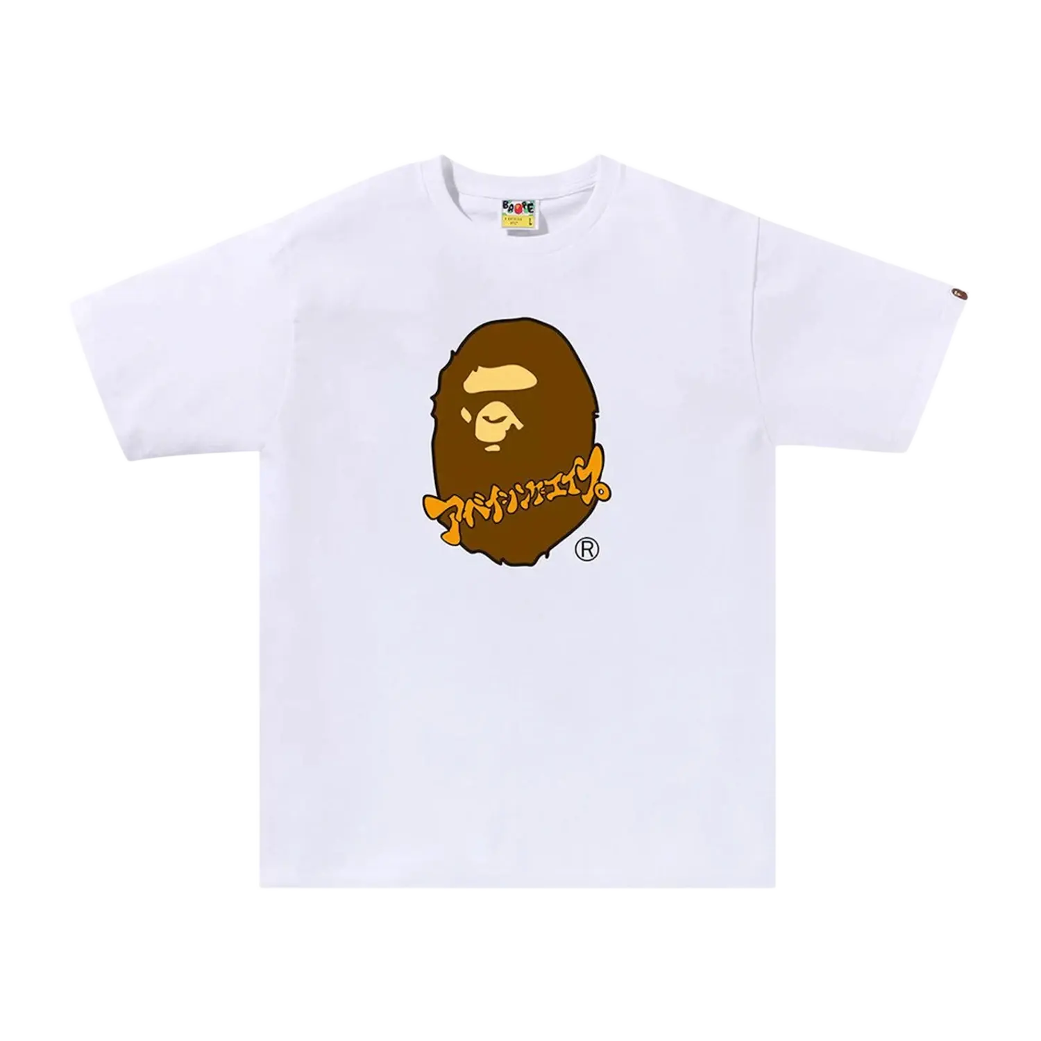 BAPE Katakana Ape Head Tee (SS24) White