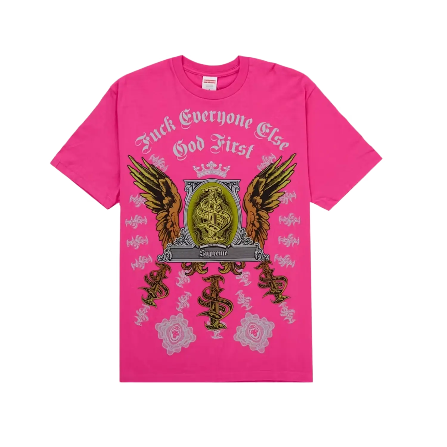 Supreme Money Tee Fuchsia