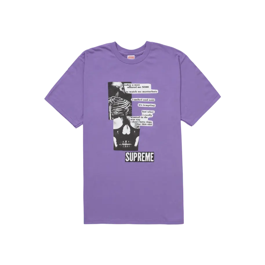 Supreme Anatomy Tee Purple