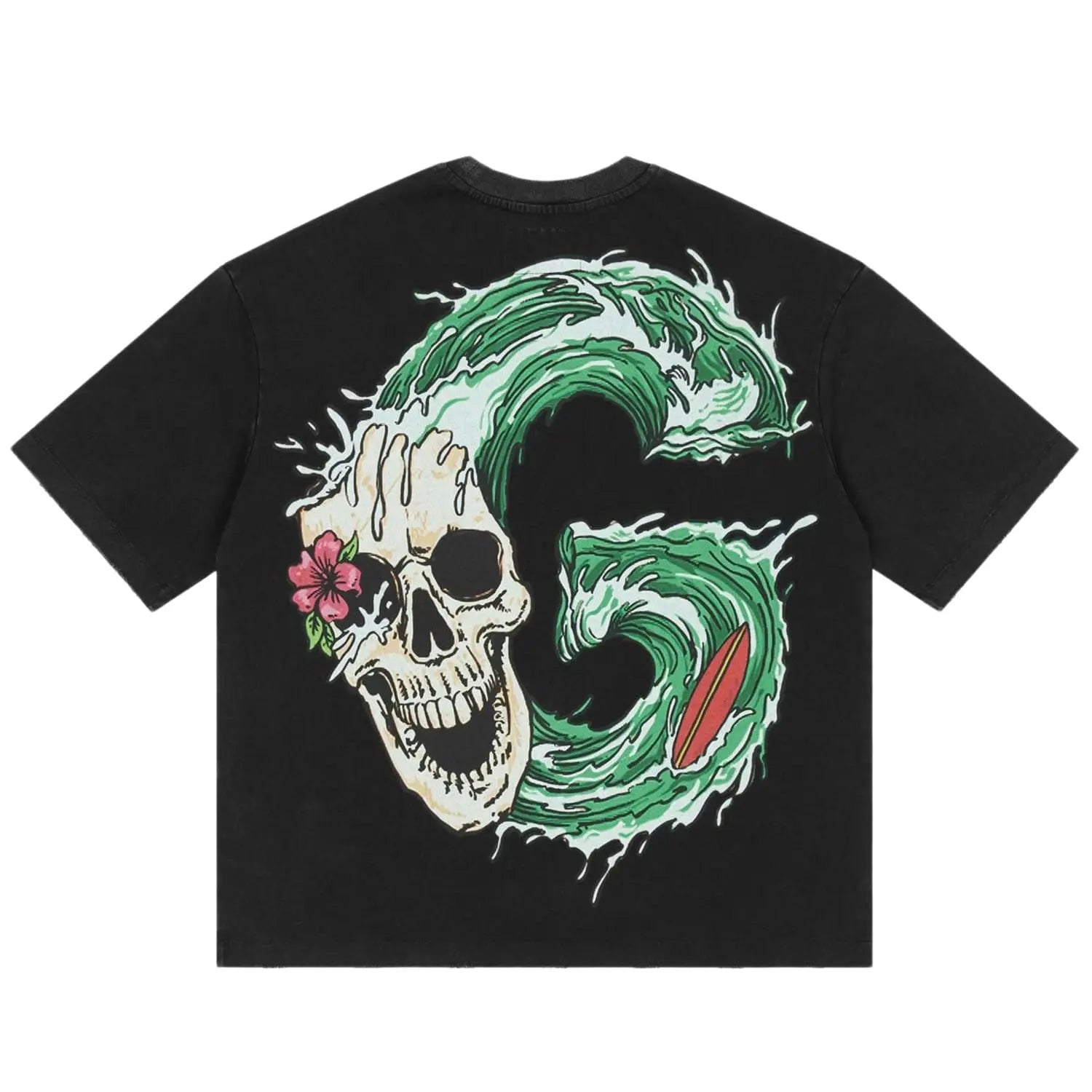 Godspeed Surfs Up Tee Black