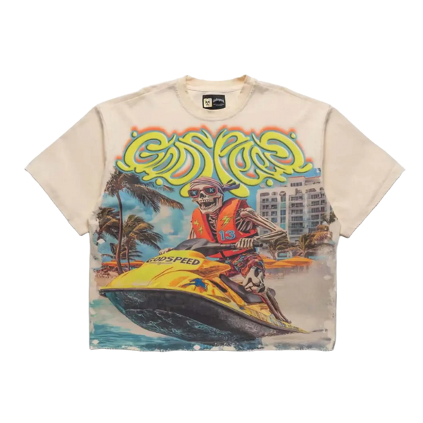 Godspeed Miami Wave Runner Tee Bone