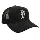 Selection Trucker Silver/Black Suede