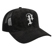 Selection Trucker Silver/Black Suede