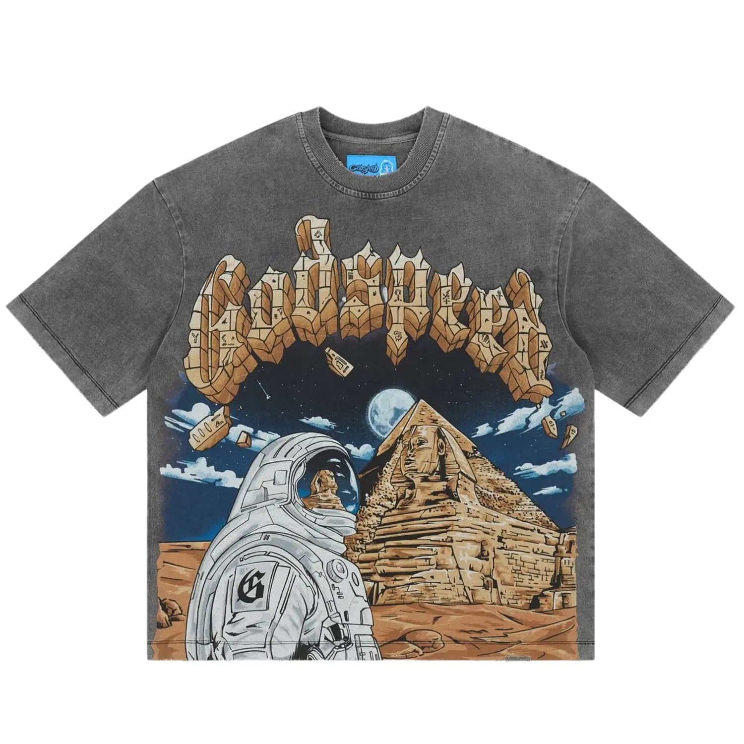Godspeed Sphinx Guardian Tee Grey Wash