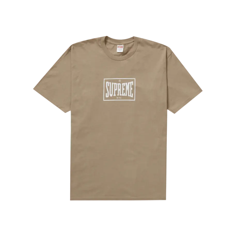 Supreme Warm Up Tee Khaki
