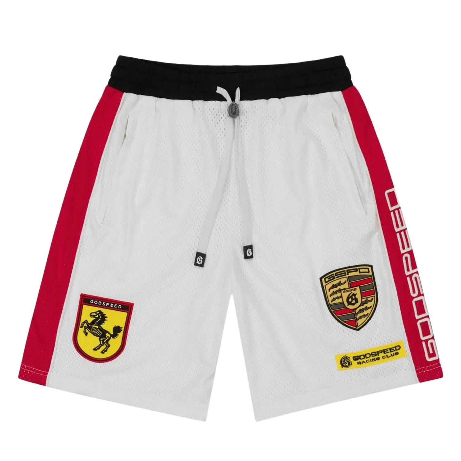 Godspeed GRC M.O Shorts White/Black/Red