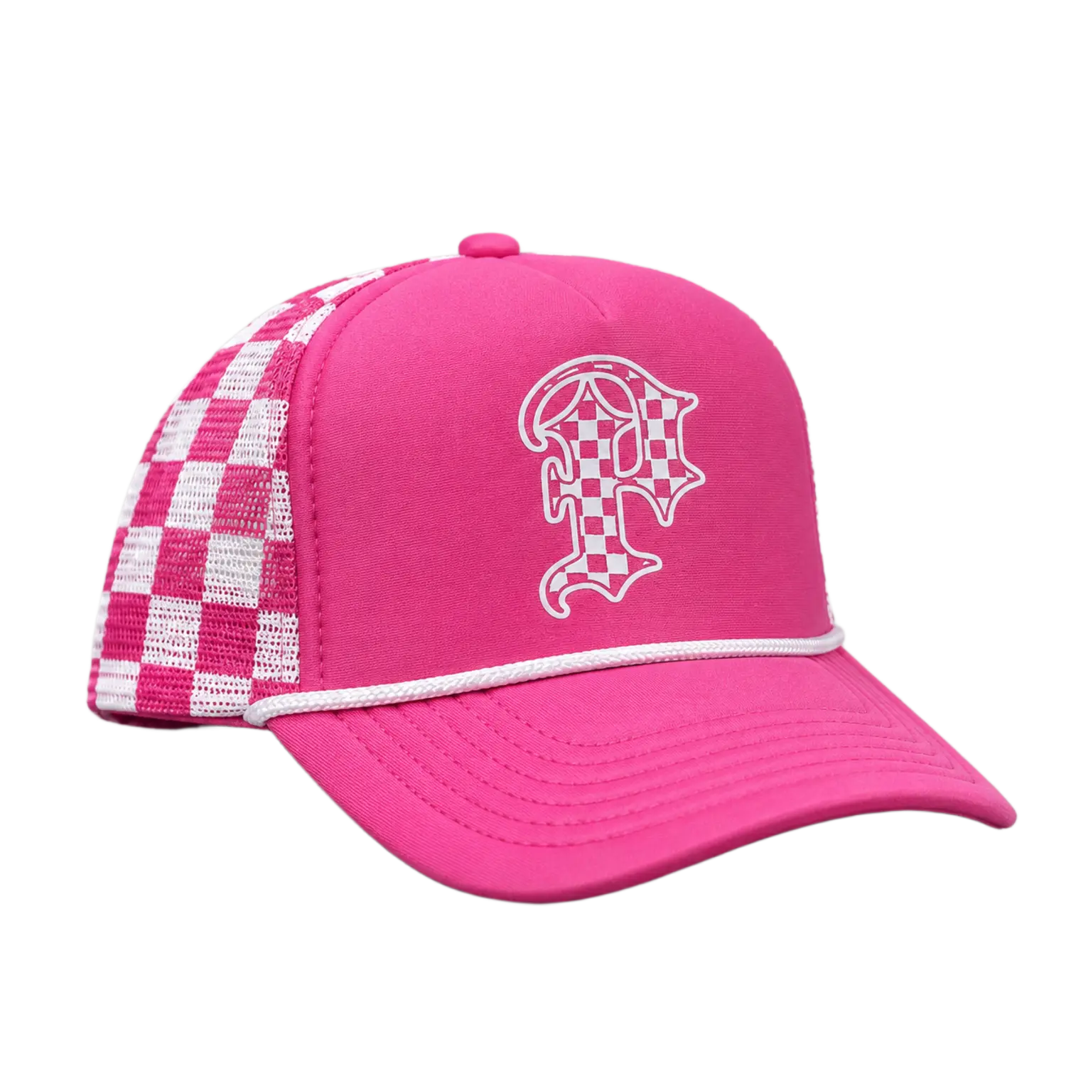 Checkmate Trucker Pink