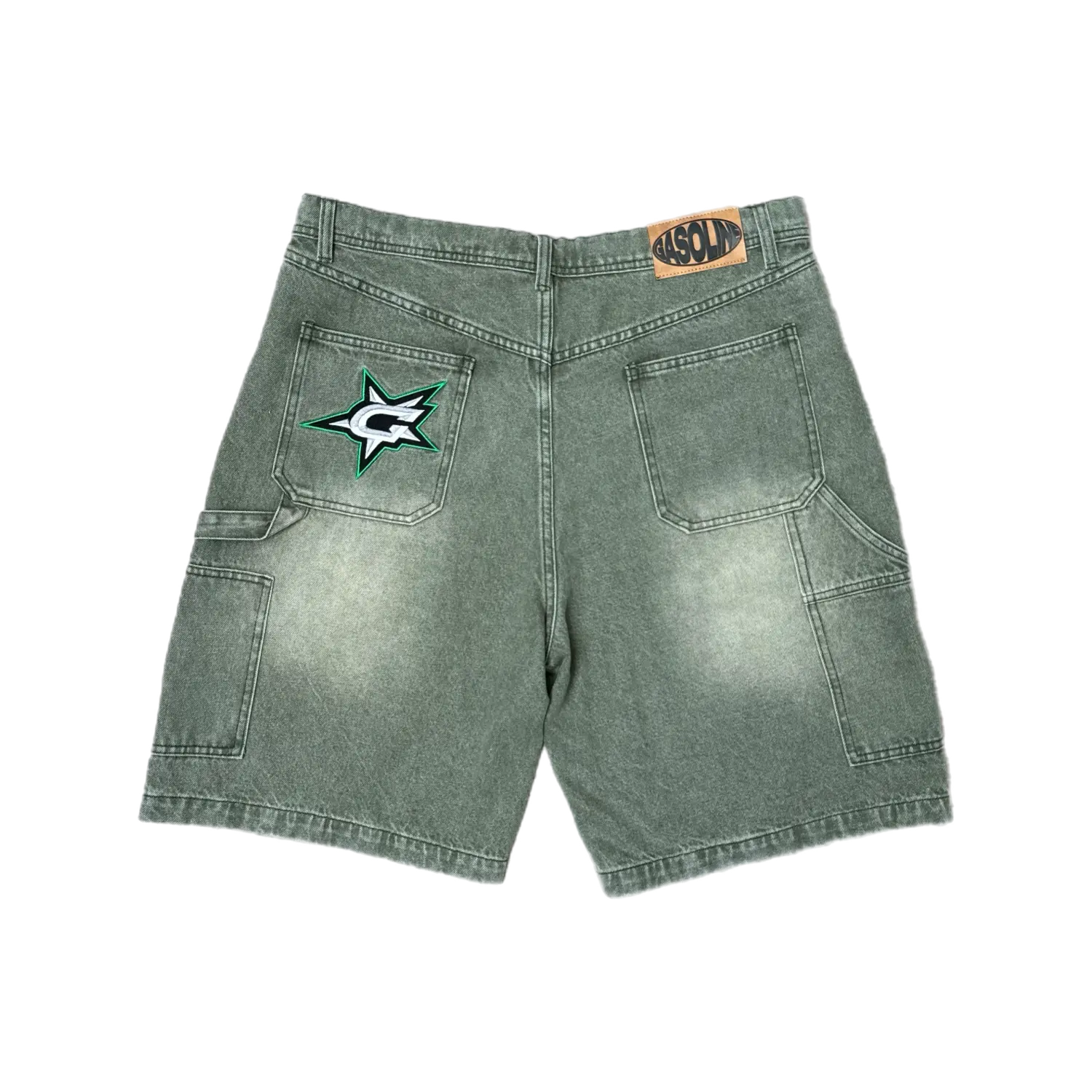 Gasoline G Star 2.0 Denim Shorts Matcha