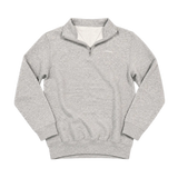 Mini Logo Quarter-Zip Grey