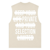 KYL Cutoff Tee Off White