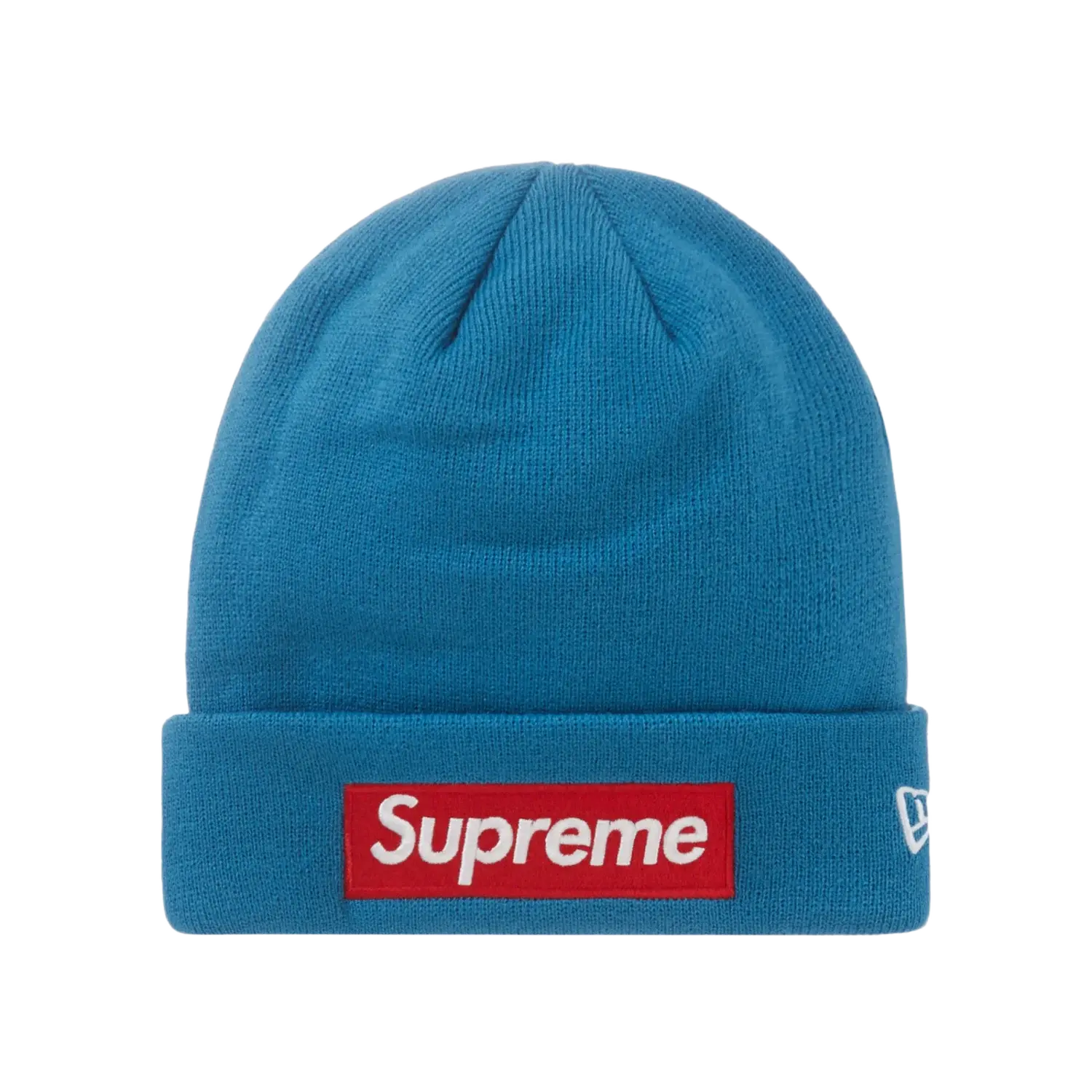 Supreme New Era Box Logo Beanie (FW22) Blue