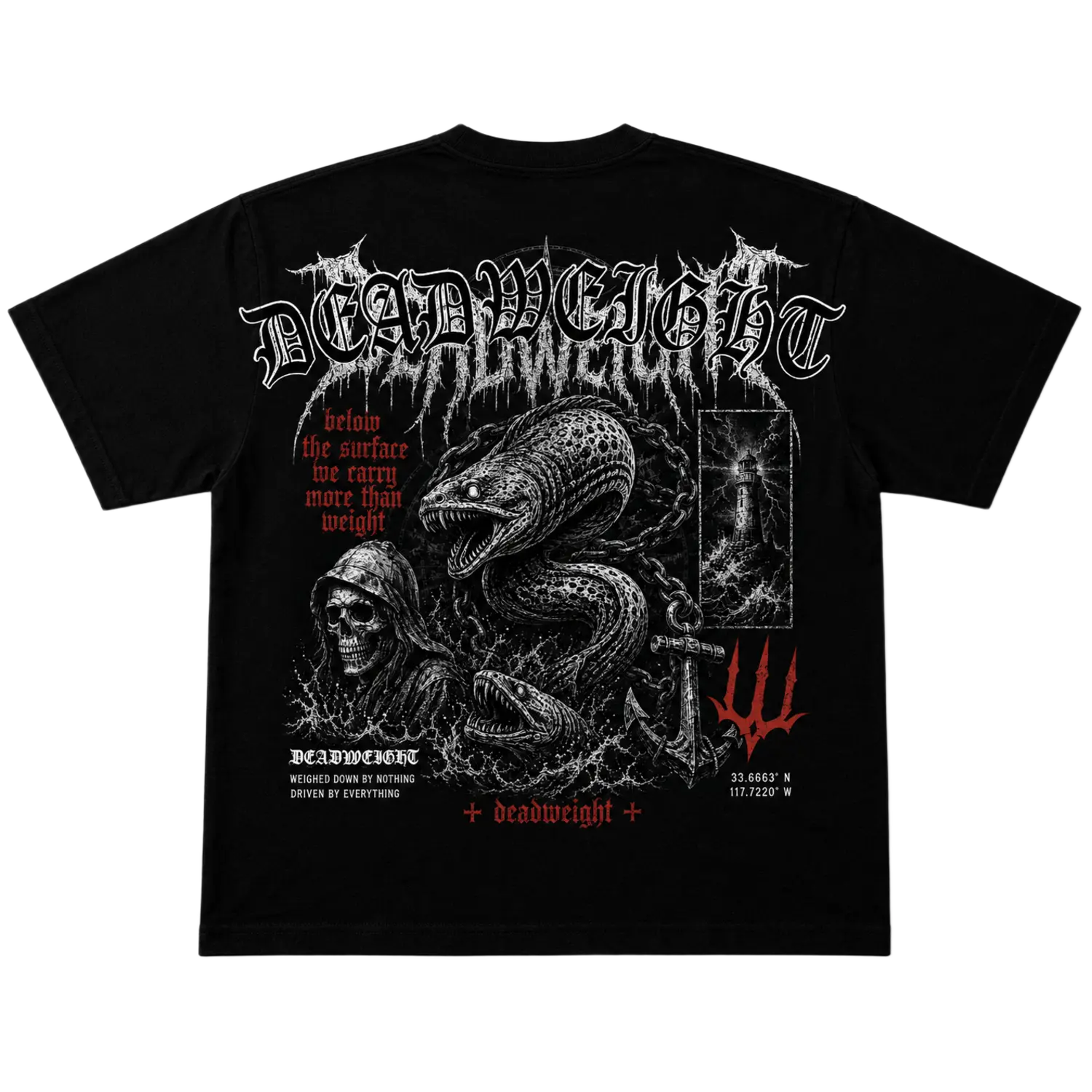 Deadweight Abyss Tee Black