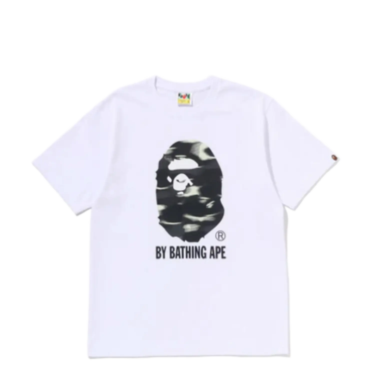 BAPE Screen Camo Tee White