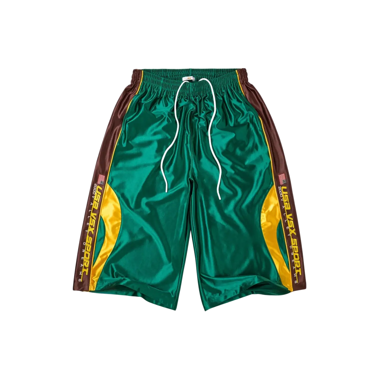 Vale Forever Iverson Basketball Shorts Green