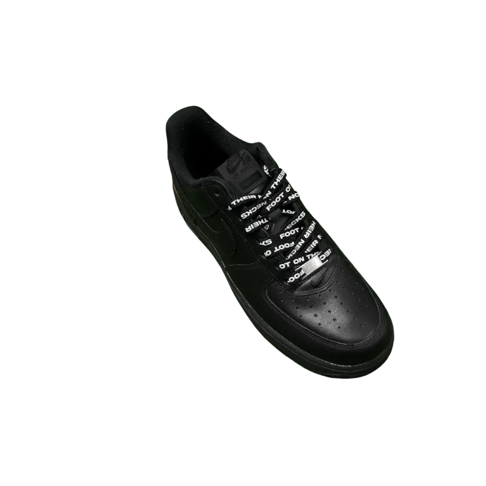Foot On Their Necks Repeat Shoelace