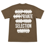 KYL Tee Mocha/White