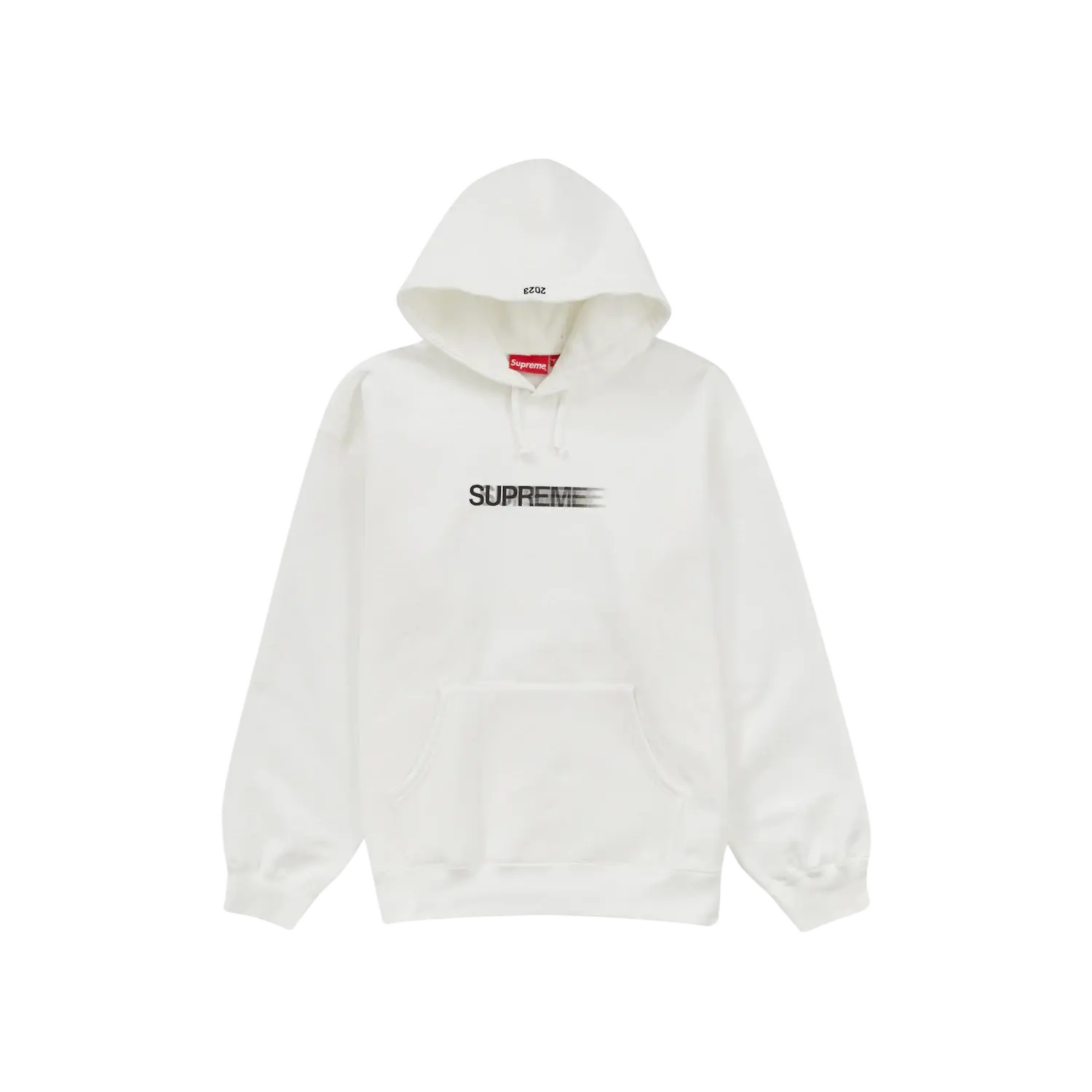 Supreme Motion Logo Hooded Sweatshirt (SS23) White