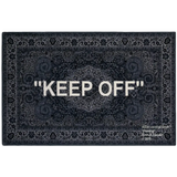 Virgil Abloh x IKEA "KEEP OFF" Rug 200x300 CM Grey/White “IN STORE PICKUP ONLY/ YOU ARE RESPONSIBLE FOR SHIPPING COST”