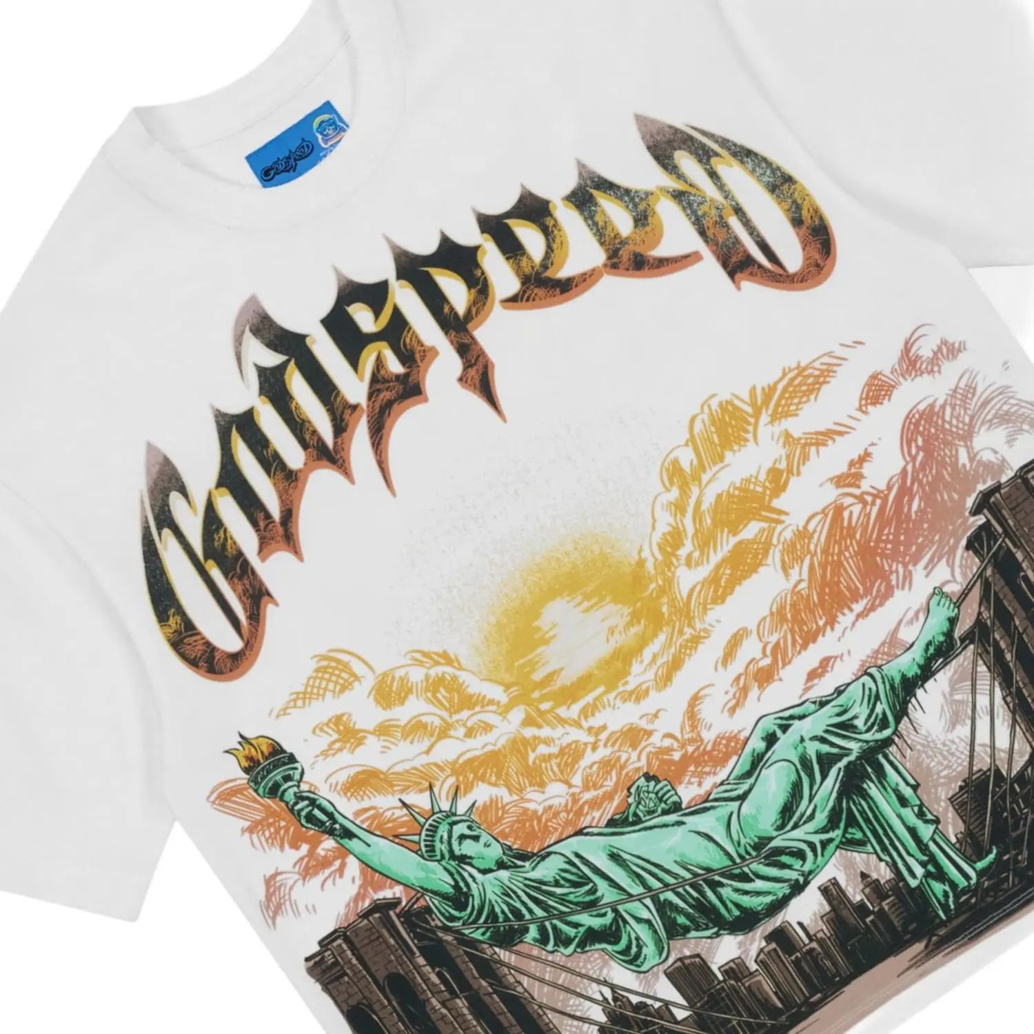 Godspeed Burnt Bridges II Tee White