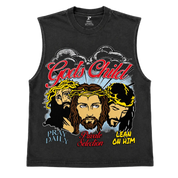 Gods Child Cut Off Vintage Black
