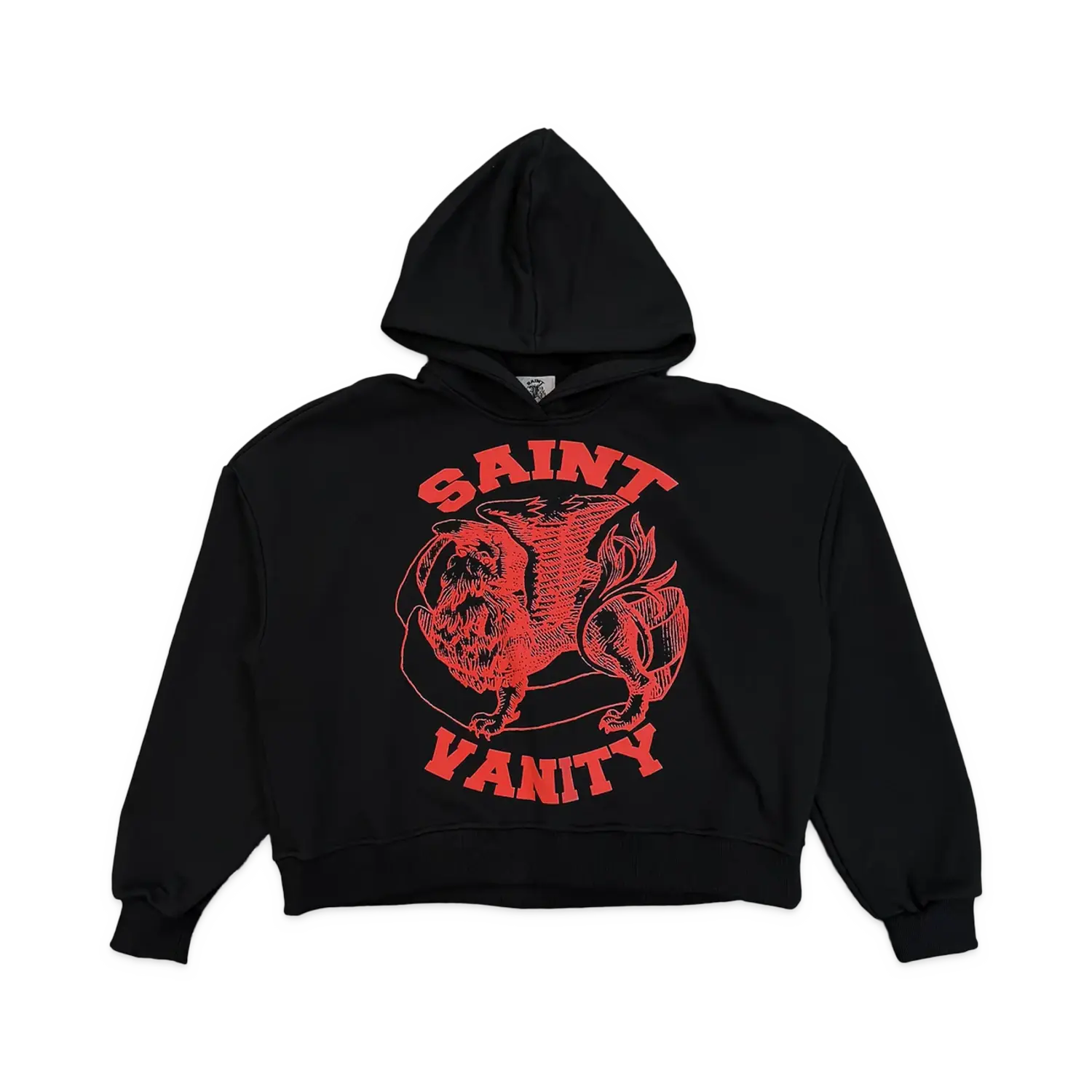 Saint Vanity Griffin Hoodie Black/Red
