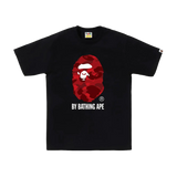 BAPE Color Camo By Bathing Ape Tee Black/Red
