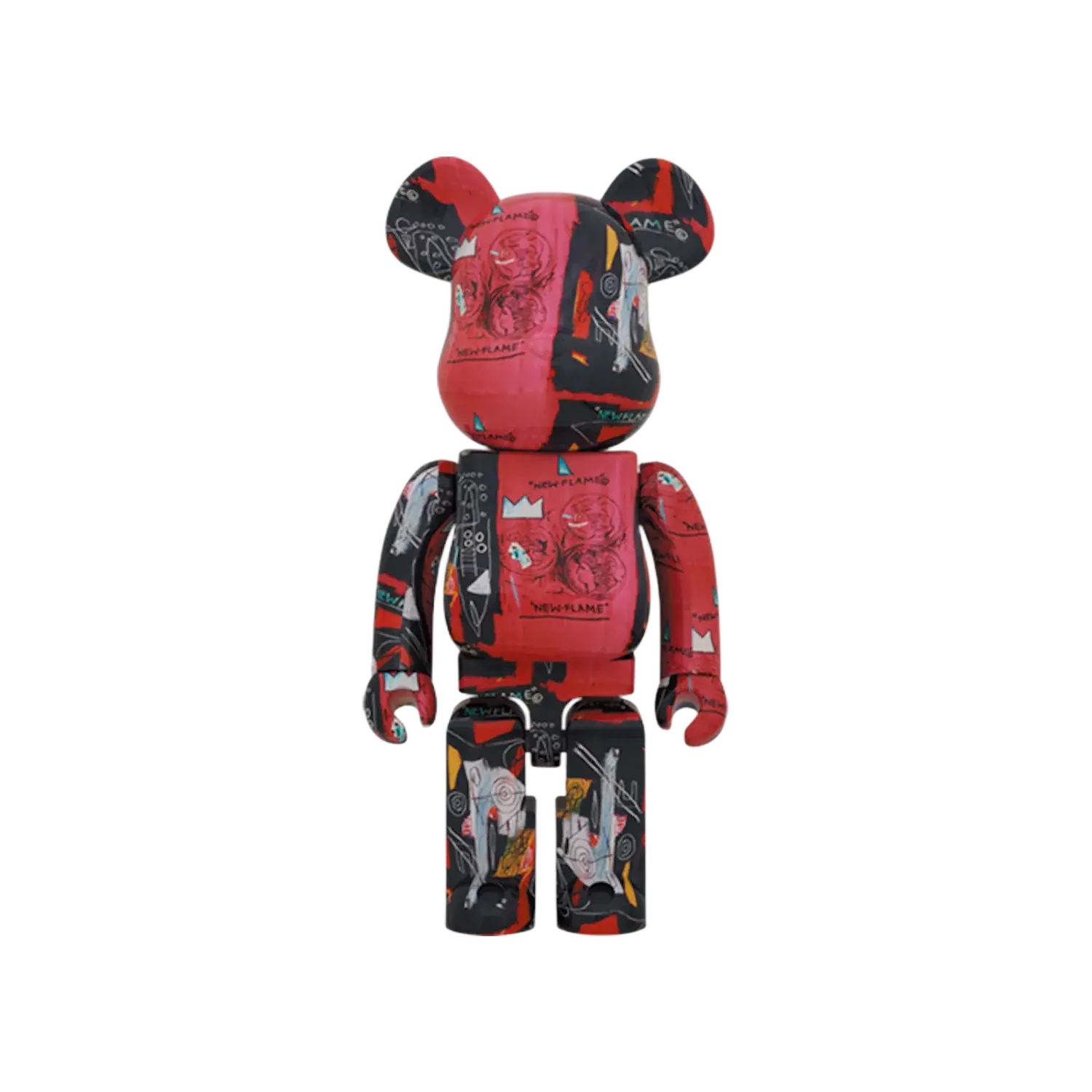 Bearbrick Andy Warhol x JEAN-MICHEL BASQUIAT #1 1000%
