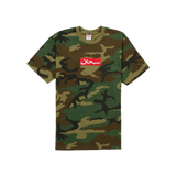 Supreme Arabic Box Logo Tee Woodland Camo