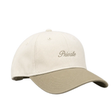 Mini Logo Snapback Cream/Denim