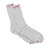 Supreme Hanes Crew Socks (SINGLE PAIR ) Heather Grey