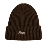 Mini Logo Beanie Brown