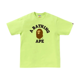 BAPE College Tee Lightgreen