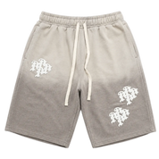 Patch Baggy Oversized Sweatshort Grey