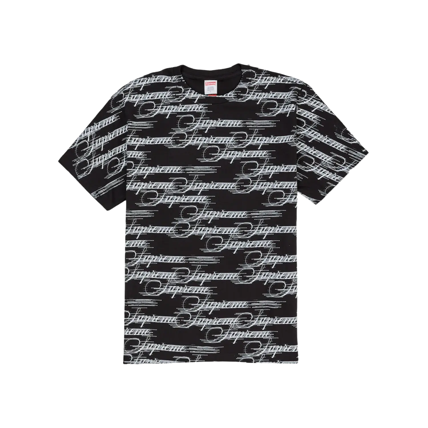 Supreme Script Tee (FW26) Black