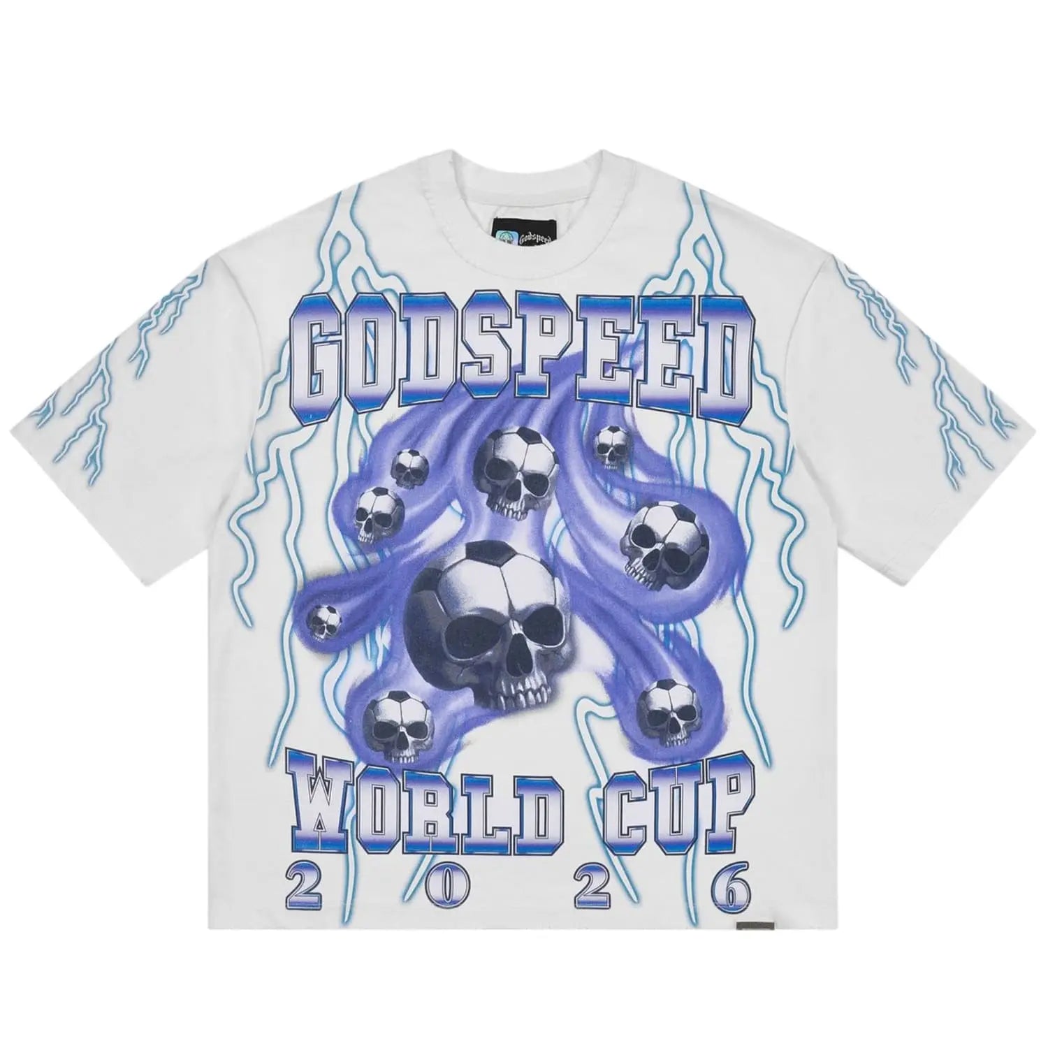 Godspeed '26 GSWC Voltage Tee White