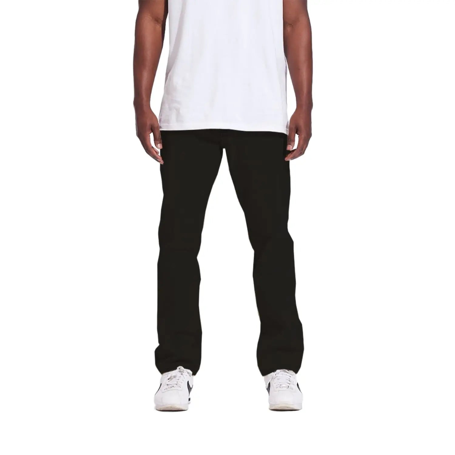 Crysp Denim Pacific Straight Fit Jet Black