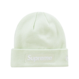Supreme New Era Box Logo Beanie (FW23) Light Green