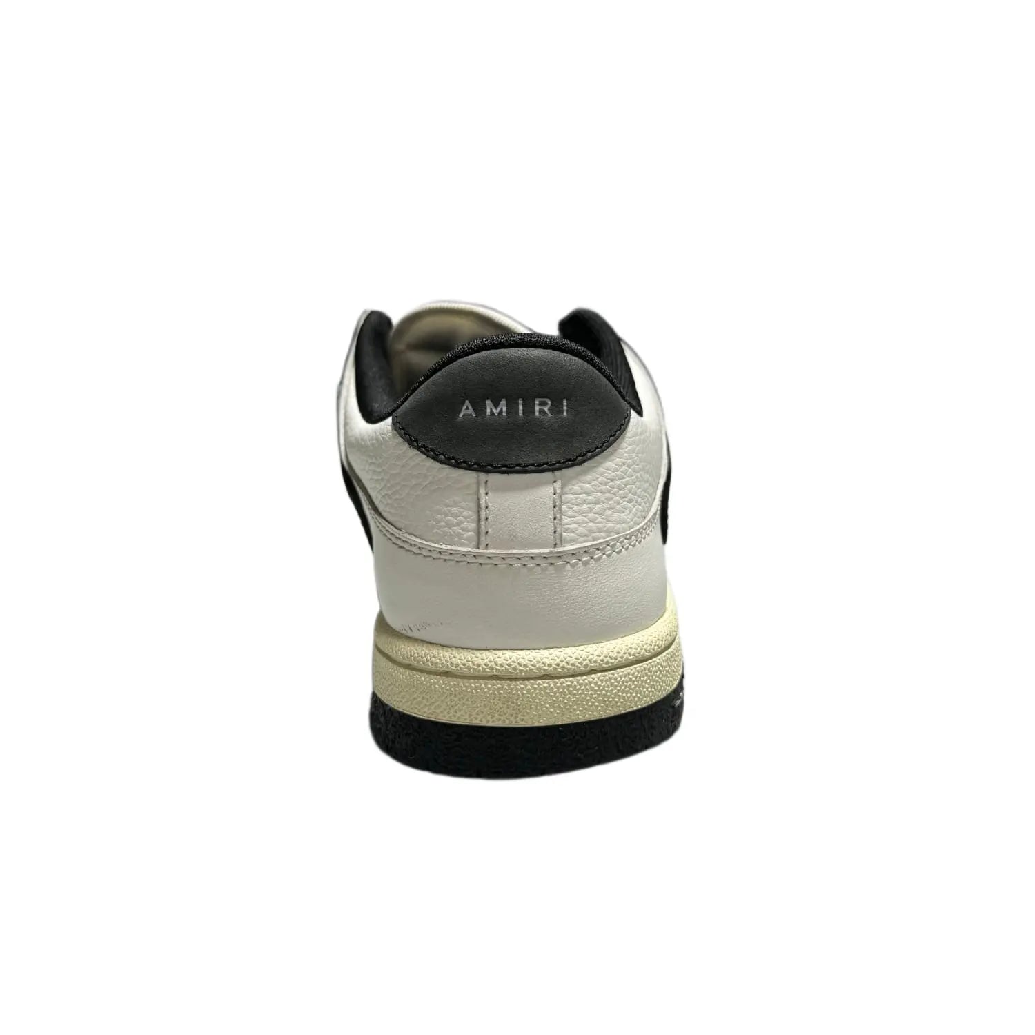 AMIRI Skel Top Low White Black White