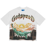 Godspeed Burnt Bridges II Tee White
