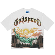 Godspeed Burnt Bridges II Tee White