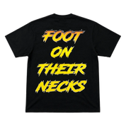 Flame Skull Tee Black