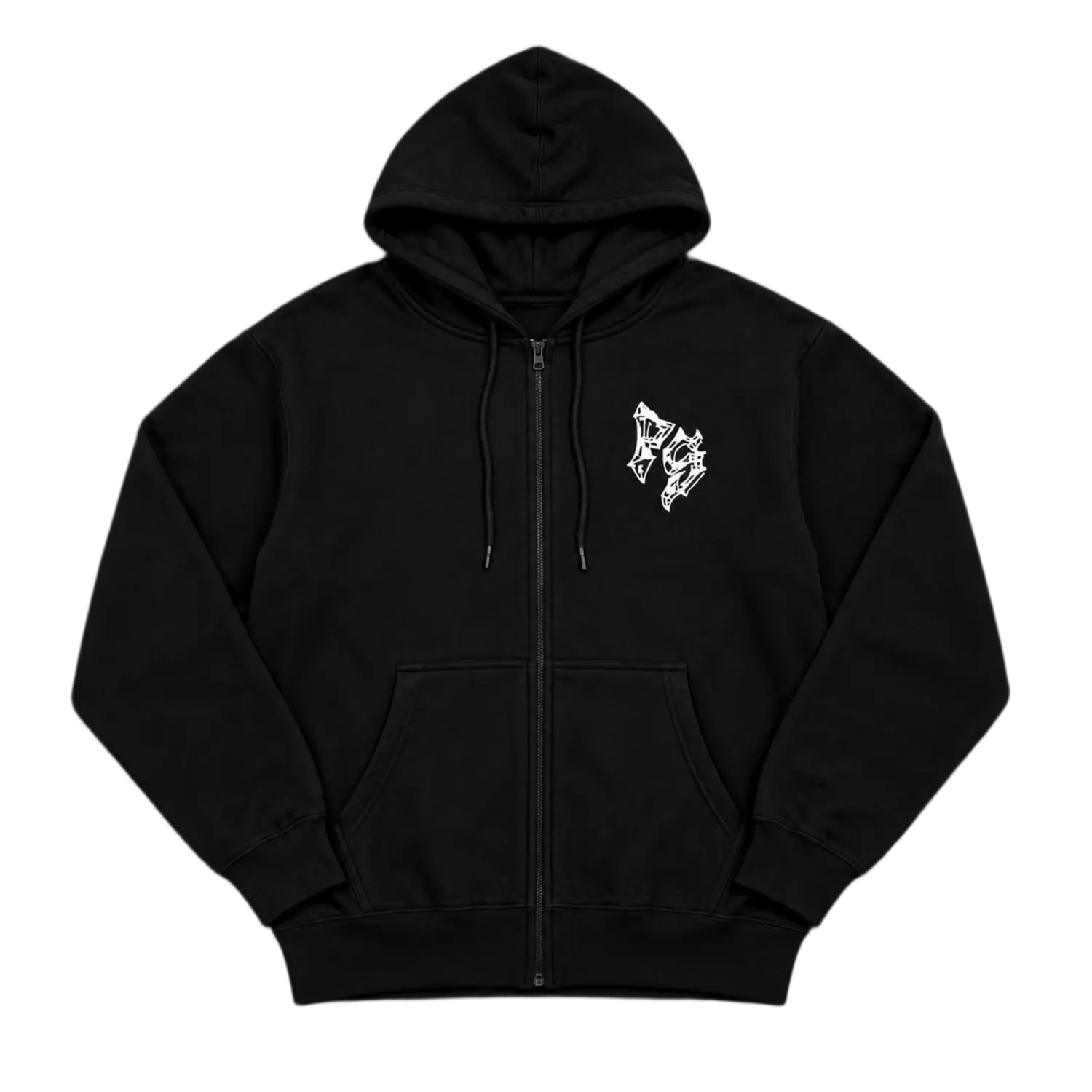 Chromatic Zip Up Black