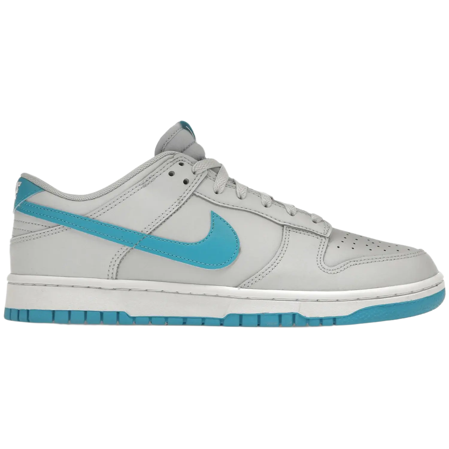 Nike Dunk Low Retro Pure Platinum Blue Lightning