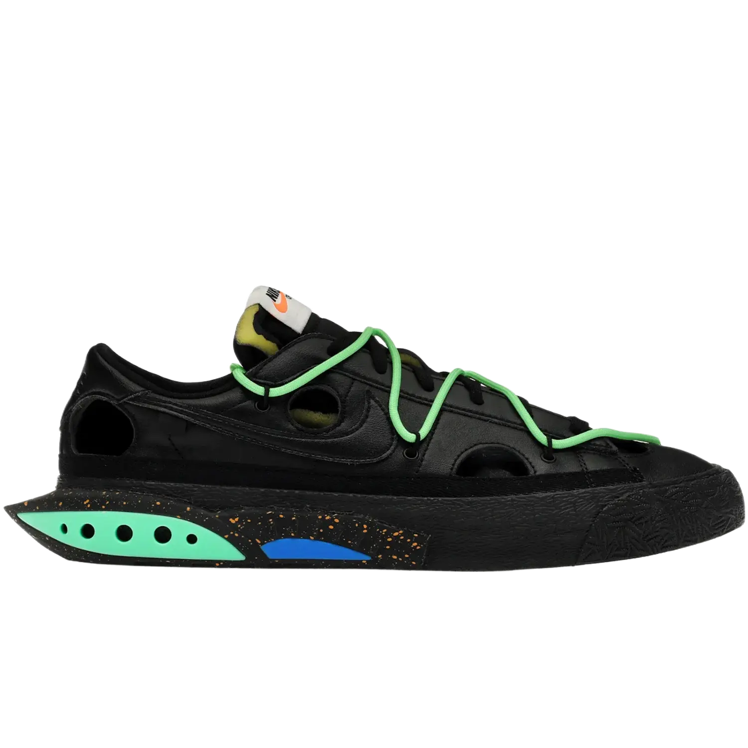 Nike Blazer Low Off-White Black Electro Green
