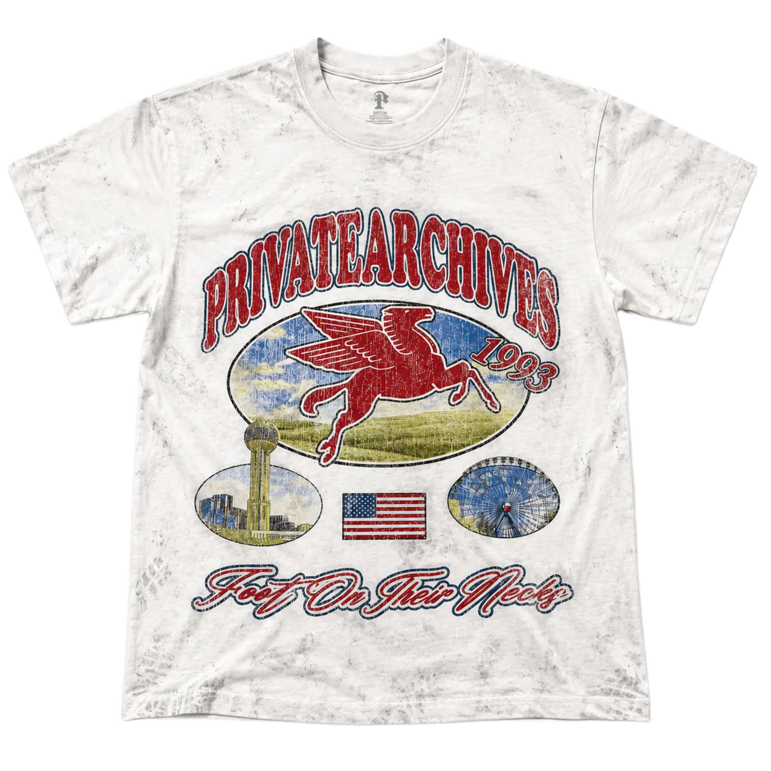 Hometown Tee Dirty White
