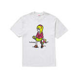 Supreme Suzie Switchblade Tee Ash Grey