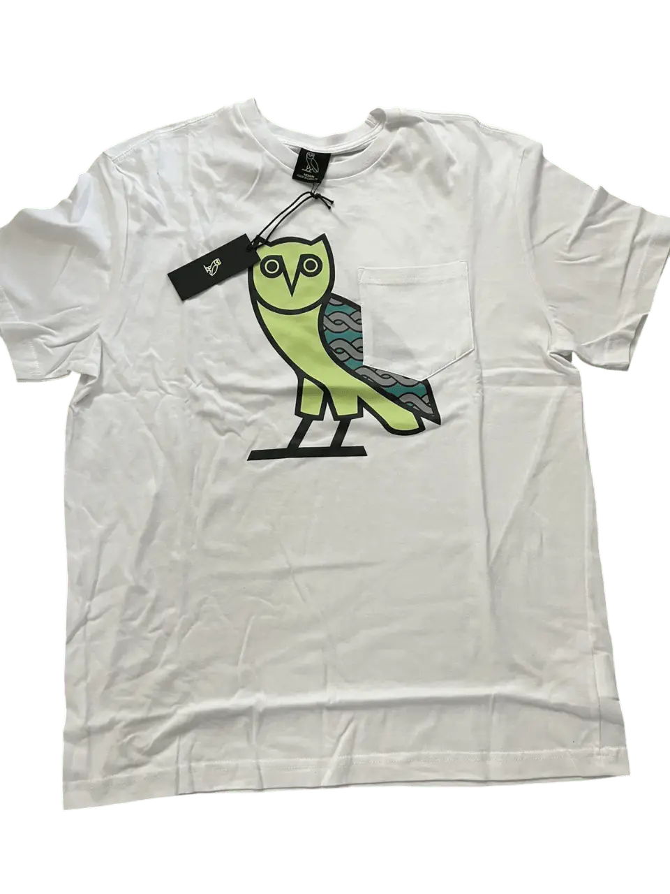 OVO Cuban Link Tee White