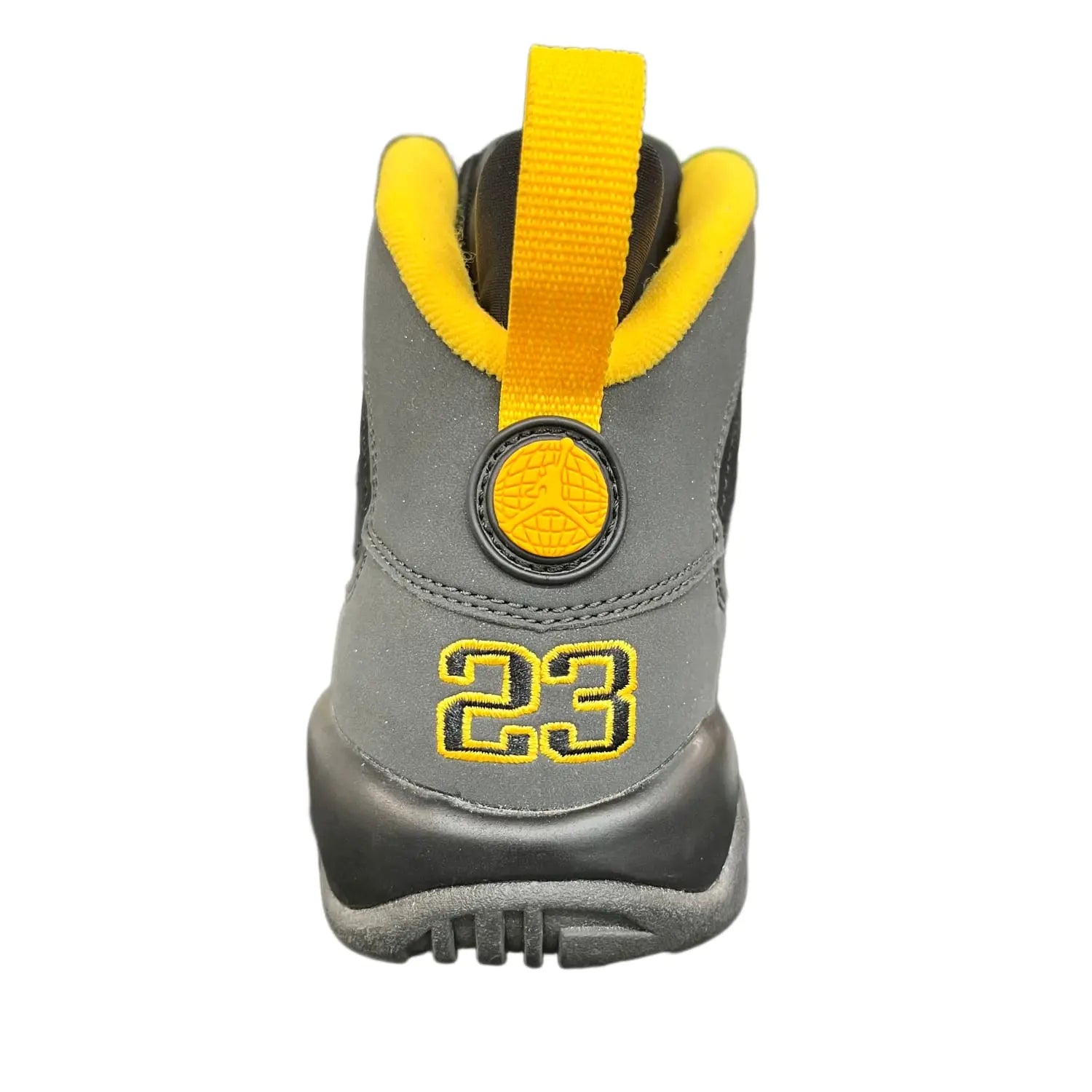 Jordan 9 Retro Dark Charcoal University Gold